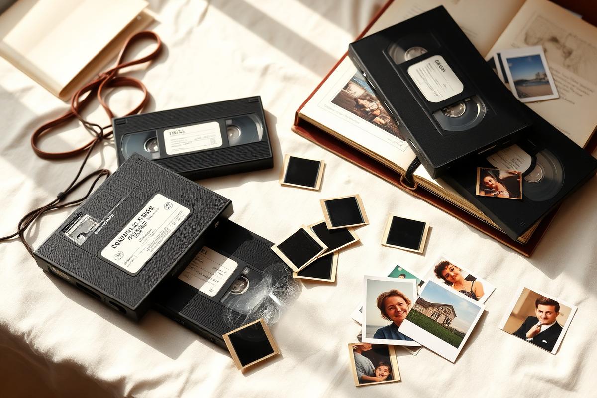 Tapes, photographs, slides, documents and recordings preserved by hand, plus live voice recording while the voice is still here.